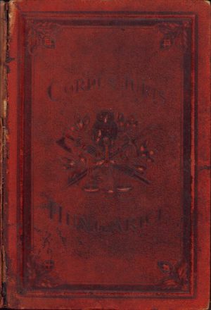Corpus Juris Hungarici, 1894-1895 évi törvényczikkek, 1897