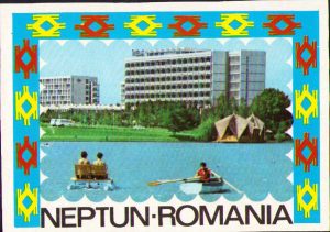 Etichetă stațiunea Neptun România comunistă