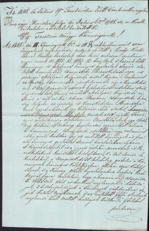 Lot 14 acte, 1848, Ungaria revoluționară, varmeghia Trencsen