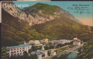 Băile Herculane, Vedere generală, carte poștală
