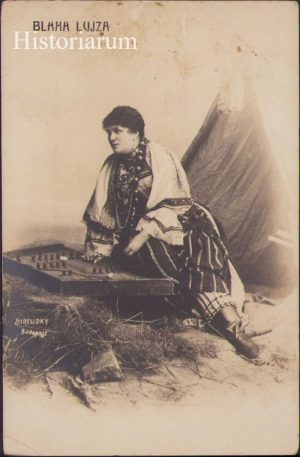Blaha Luiza, carte poștală