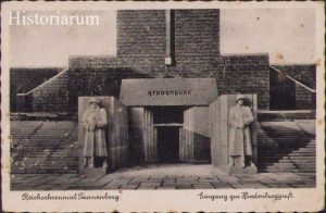 Carte poștală germană Reichsehrenmal Tannenberg