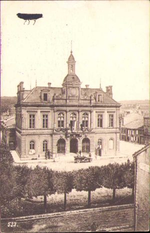 Carte poștală germană, 1916, ștampilă Feldpost și de Corp de Armată