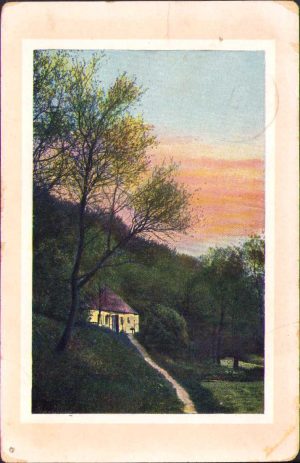 Carte poștală germană, 1917, Feldpost 100
