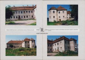 Lot de 58 de fotografii color și alb-negru însoțite de explicații ale cunoscutului castel Banffy de la Lunca, județul Cluj, realizate aproximativ în jurul anului 2003 de către specialiștii care au restaurat ulterior clădirea