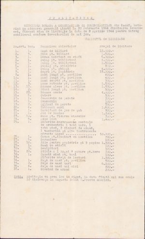 Act Reuniunea Meseriașilor și Comercianților Făget, județul Timiș, 1944