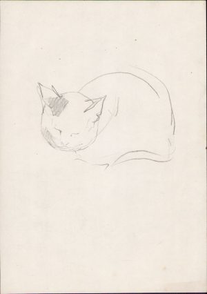 Schiță de Dimitrie "Puiu" Eitel, perioada interbelică, nesemnată