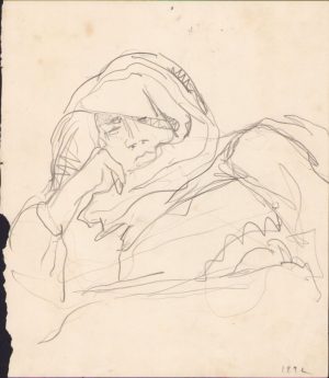 Schiță de Dimitrie "Puiu" Eitel, 1942, nesemnată