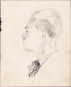 Schiță de Dimitrie "Puiu" Eitel, nesemnată