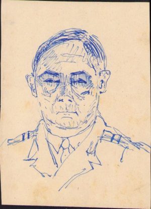 Schiță de Dimitrie "Puiu" Eitel, nesemnată