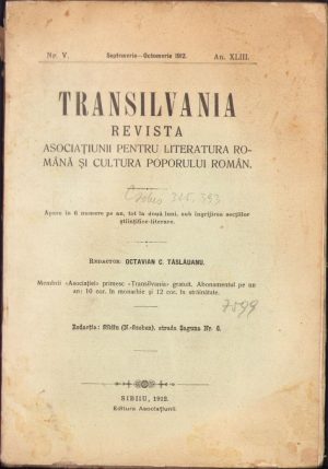Transilvania, V/1912