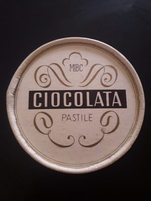 Cutie românească de ciocolată pastile MIBC, 1959