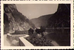 Dunărea la Cazane, cca anii 1950