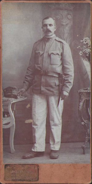 Subofițer austro-ungar cu baionetă, 1915, Primul Război Mondial
