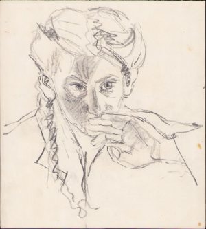 Schiță de Dimitrie "Puiu" Eitel, nesemnată