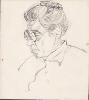 Schiță de Dimitrie "Puiu" Eitel, nesemnată