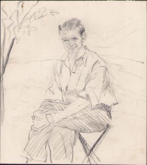 Schiță de Dimitrie "Puiu" Eitel, nesemnată