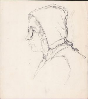 Schiță de Dimitrie "Puiu" Eitel, nesemnată