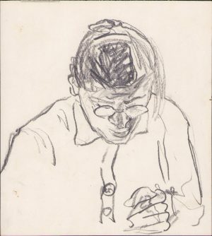 Schiță de Dimitrie "Puiu" Eitel, nesemnată
