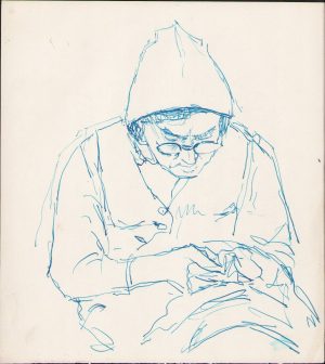 Schiță de Dimitrie "Puiu" Eitel, nesemnată