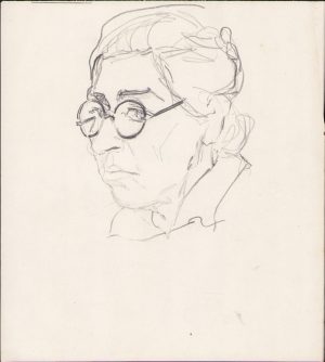 Schiță de Dimitrie "Puiu" Eitel, nesemnată