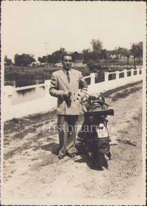 Motocicletă, Tâncăbești, 1946
