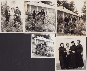 Lot de 5 poze cu călugărițe din Moldova, perioada comunistă