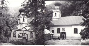 Lot de 2 poze biserică, România, perioada comunistă