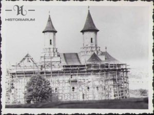 Mănăstirea Galata în renovare, Iași, 1965
