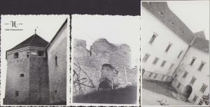 Lot de 3 poze cu cetatea Făgăraș, perioada comunistă
