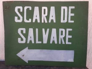 Tablă vopsită industrială - Scara de salvare - România comunistă