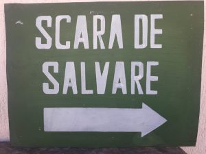 Tablă vopsită industrială - Scara de salvare - România comunistă