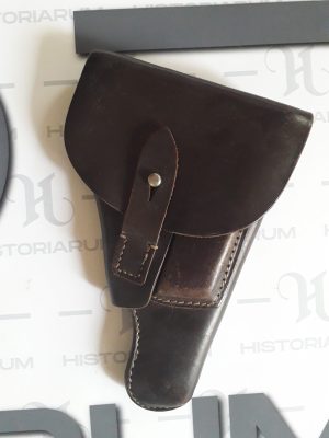 Toc din piele maro pentru pistol german Walther PPK