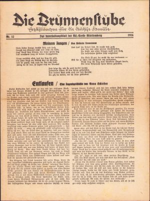 Die Brunnenstube, 15/1934