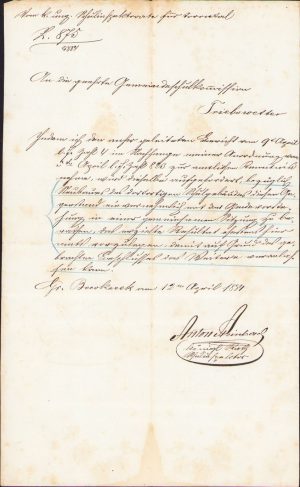 Act, 1884, Becicherecu Mare