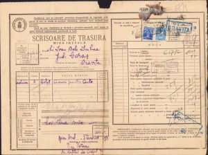 Scrisoare de trăsură CFR, 1933