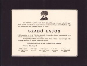 Ferpar Pâncota, județul Arad, 1943