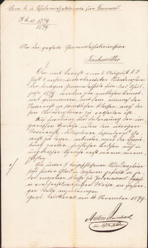 Lot de 9 acte, 1879-1888, Becicherecu Mare