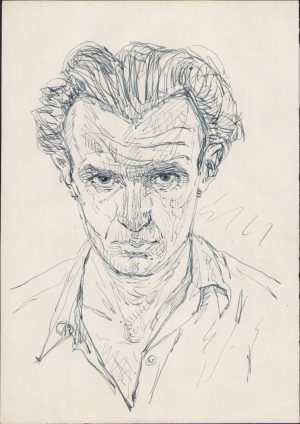 Schiță de Dimitrie "Puiu" Eitel, nesemnată