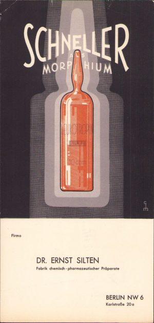 Reclamă medicament, Germania, anii 1930-1940