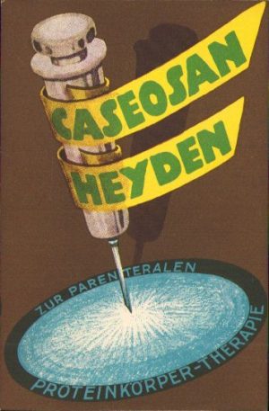 Reclamă medicament, Germania, anii 1930-1940