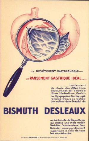 Reclamă medicament, Franța, anii 1930-1940