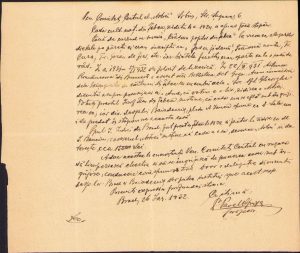 Act adresat ASTRA Sibiu în anul 1932 de către directorului Liceului "Avram Iancu" din Brad, Pavel Oprișa, în cauza casei naționale de cultură din Țebea, decăzută și cu statutul incert