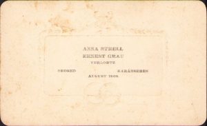 Invitație nuntă, 1908, Caransebeș