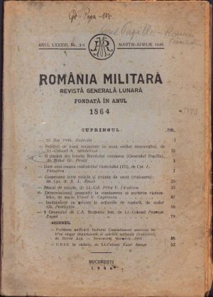 România Militară, 3-4/1946