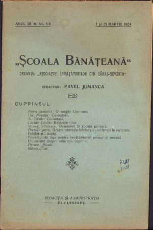 Școala bănățeană, 5-6/1924