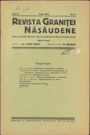 Revista graniței năsăudene, 3/1933