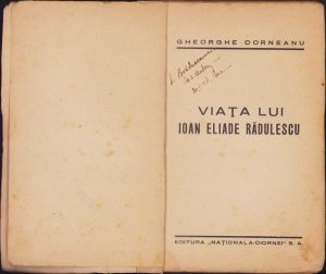 Viața lui Ioan Heliade Rădulescu de Gheorghe Corneanu, 1939, Editura "Naționala Ciornei"