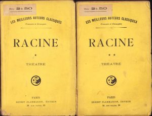 Racine. Théatre, volumul I și II, fără an