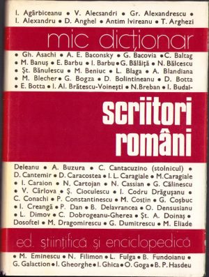 Mic dicționar Scriitori români 1978